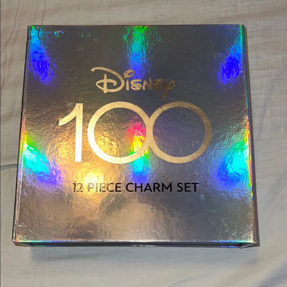 Disney 100 Silver Charm Collection
